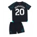 Manchester City Bernardo Silva #20 Babykleding Derde Shirt Kinderen 2023-24 Korte Mouwen (+ korte broeken)